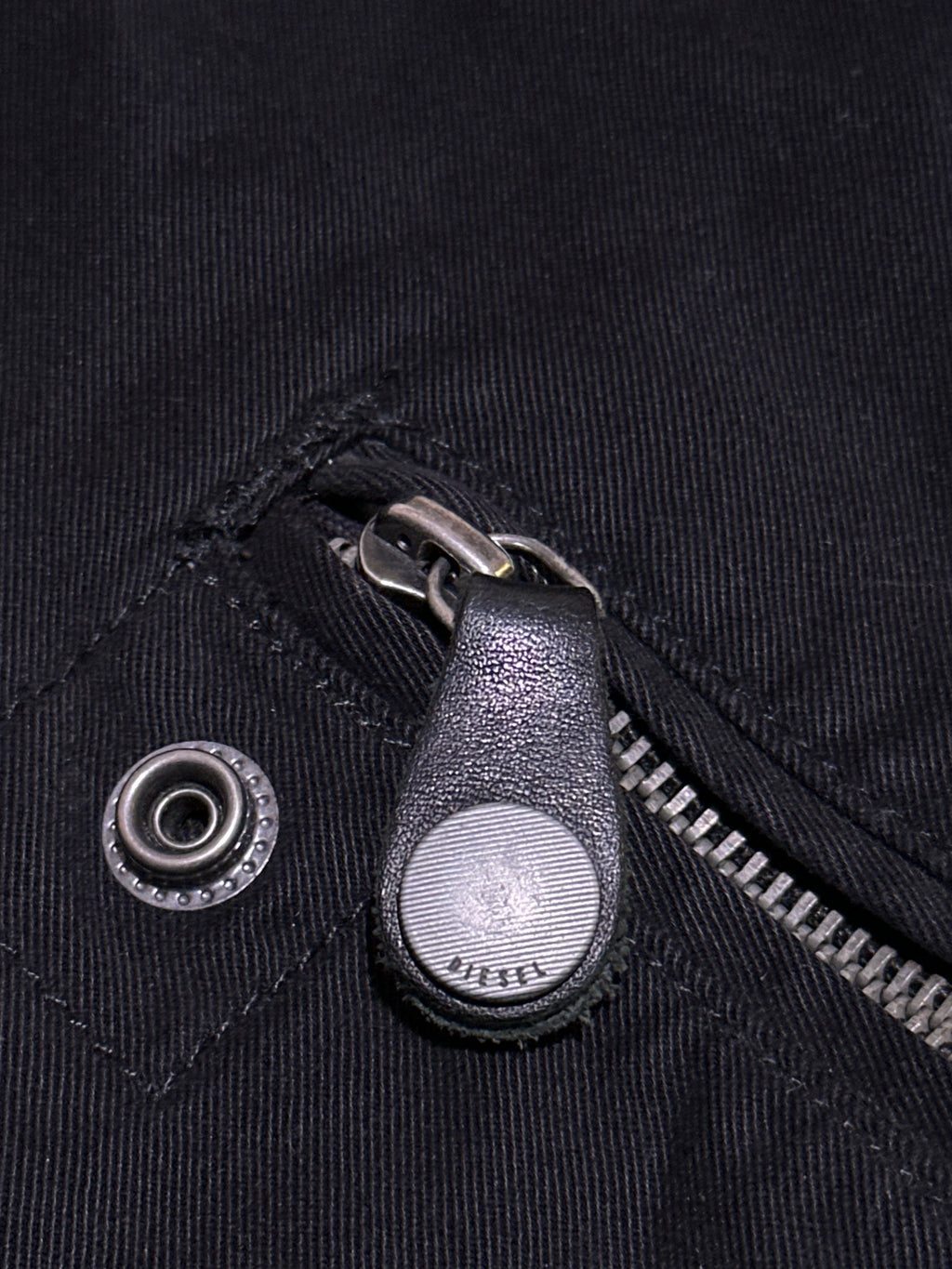 DIESEL military denim jacket - M