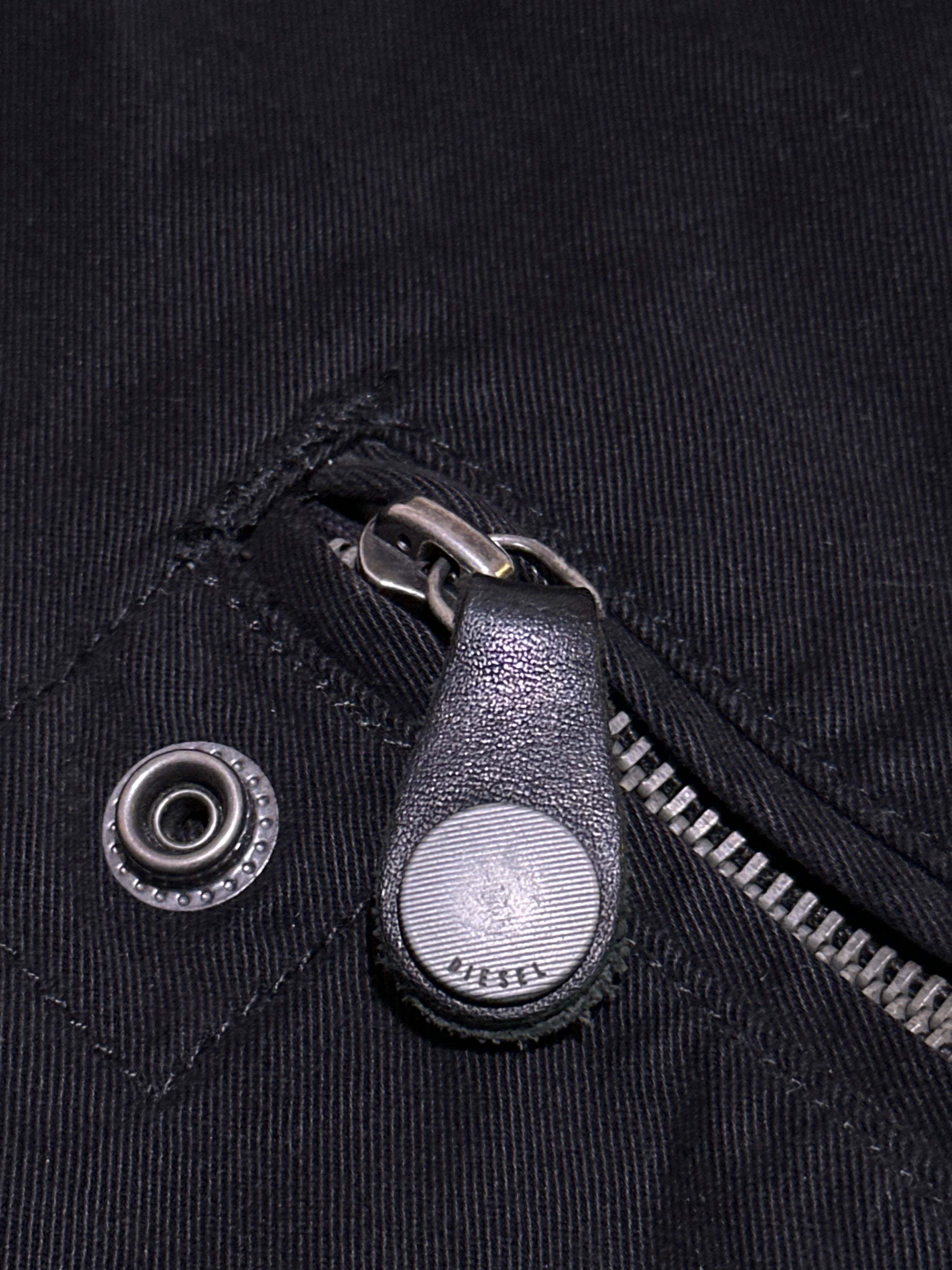 DIESEL military denim jacket - M