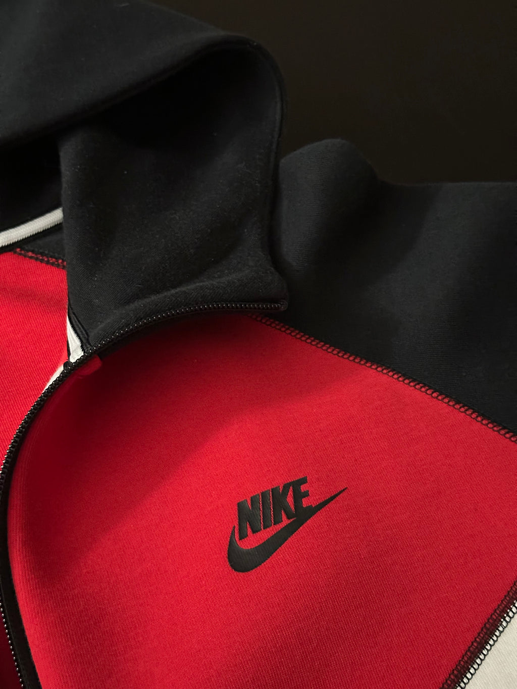 Nike Tech Fleece Full-Zip Windrunner Hoodie - M